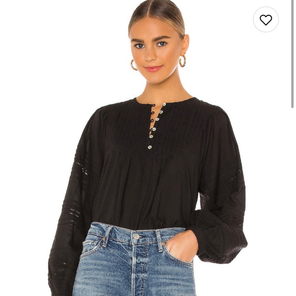 Revolve black blouse
